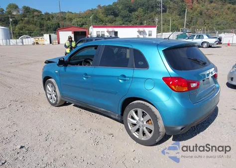 2014 Mitsubishi Outlander Sport Se из США, поврежденный, VIN 4A4AR4AU6EE006357